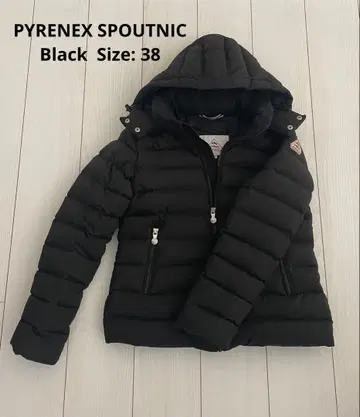 PYRENEX SPOUTNIC 블랙 38