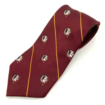 플로리다 주립대학 FSU 세미놀즈 넥타이 칼리지 로고 구제 의류 올 패턴