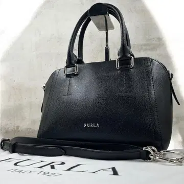 [컨디션 최상] 훌라 미니 숄더백 2way 블랙 가죽 현행