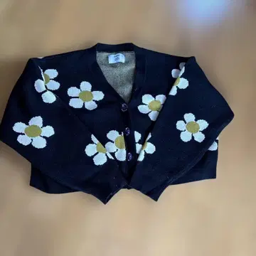 Jouetie 꽃무늬 긴팔 가디건