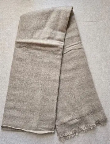 캐시미어 100% 베이지 머플러