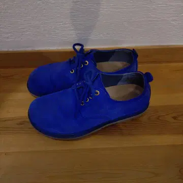 BIRKENSTOCK 스웨이드 스니커즈 EU 40 파랑