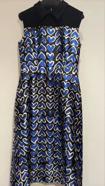 아나이 하트 무늬 원피스 ( 36 ) 새상품급