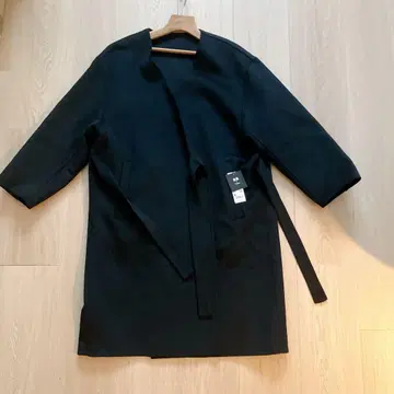 Theory x UNIQLO 블랙 롱 코트 M