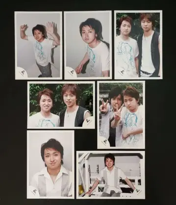 아라시 오노 사토시 공식 사진 7장 세트