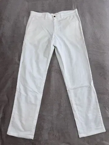 MACKINTOSH LONDON 화이트 치노 팬츠