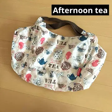 애프터눈 티 라이젠탈 에코백 토트백 대형 핑크