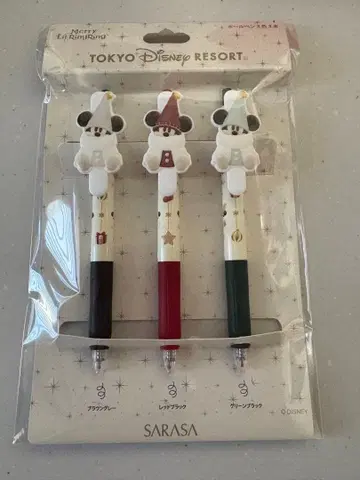 디즈니 릴린린 2025 크리스마스 볼펜