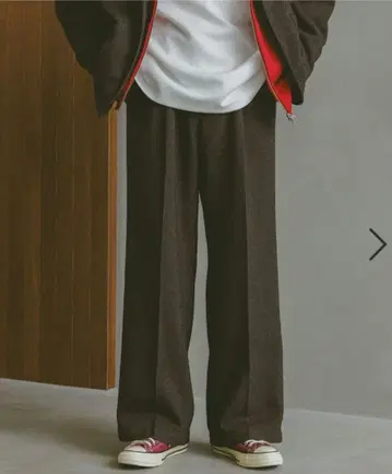 RAGEBLUE 트위드 슬랙스