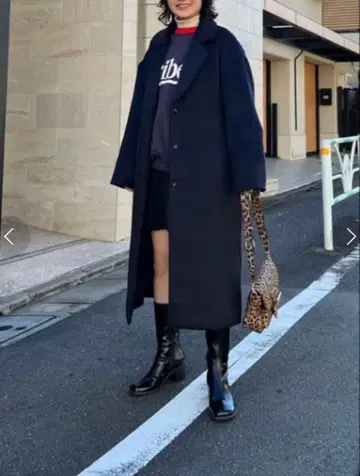 MOUSSY SIDE SLIT LONG COAT