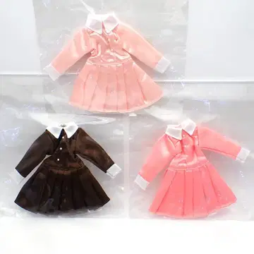 리카짱 캐슬 22or27cm 인형 교실 드레스 3종 세트 3501