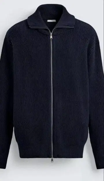 ZARA 더블 지퍼 니트 가디건