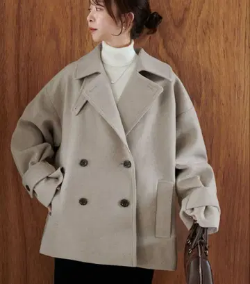 DISCOAT 중공사 스탠드 미들 코트