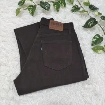 [ 미사용 ] EDWIN S403 레귤러 스트레이트 W29인치 모카