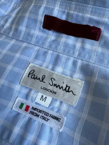 Paul Smith 체크 무늬 드레스 셔츠 M