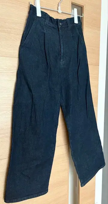 어반 리서치 도어스 속기모 턱 데님 팬츠 M 원 워시