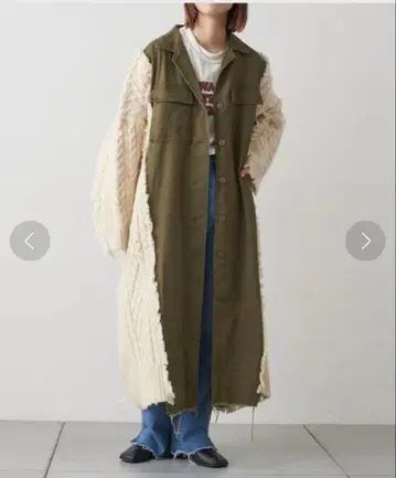 etsinta 에신타 ARMY 리메이크 니트 코트