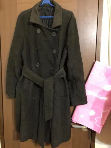 중고 여성 코트 블랙 L ventvert