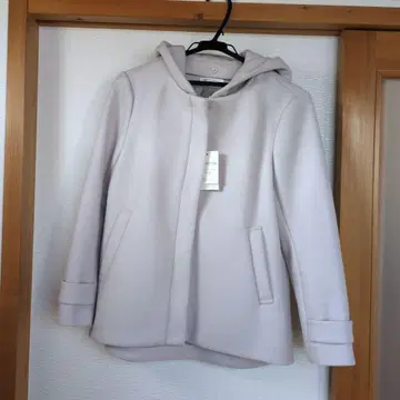 THE SHOP TK 후드 부착 자켓 M 사이즈 라이트 그레이