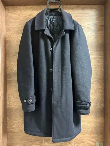 어반 리서치 울 스텐 칼라 코트 충전솜 다운 네이비 M