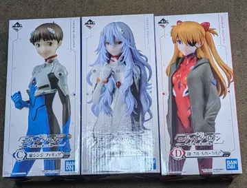 에반게리온 제일복권 피규어 3종류 미개봉품