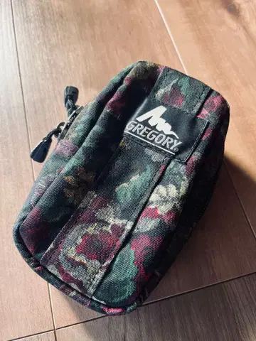 GREGORY 카모플라쥬 파우치