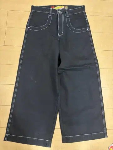 JNCO 블랙 데님 32W 30L twincannon
