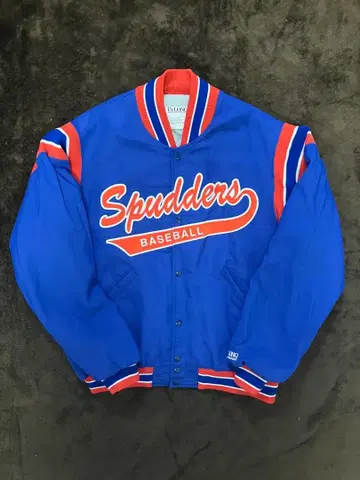 DeLONG 나일론 바시티 자켓 90s