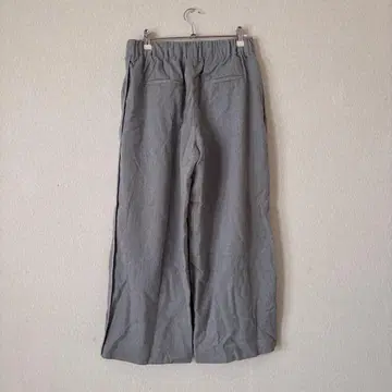 1er Arrondissement 그레이 와이드 팬츠