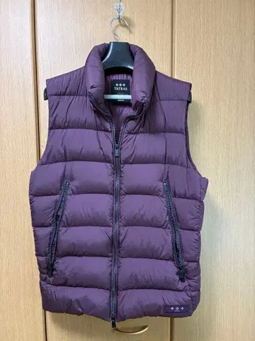 [고품질] TATRAS 퍼플 다운 베스트