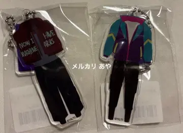 밀키 서브웨이 의상 모티브 아크릴 키링 카트 맥스