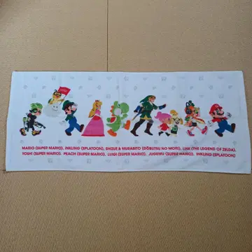 Nintendo 닌텐도 마리오 캐릭터 타월