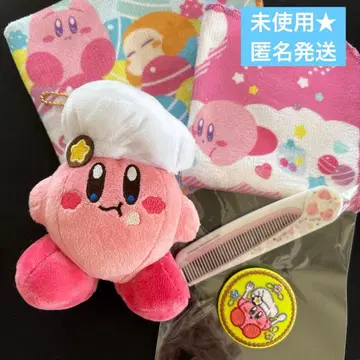 별의 커비 커비 카페 마스코트 키링 자수 캔배치 5종 세트