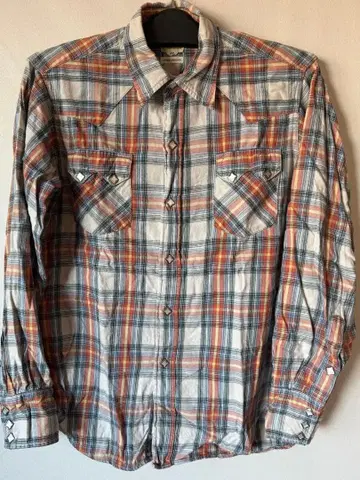 더블웍스 웨어하우스 긴팔 웨스턴 셔츠 38