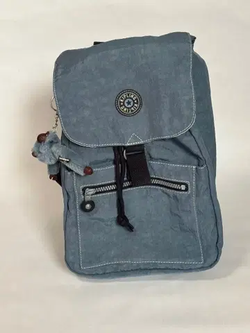 Kipling 플랩 백 블루