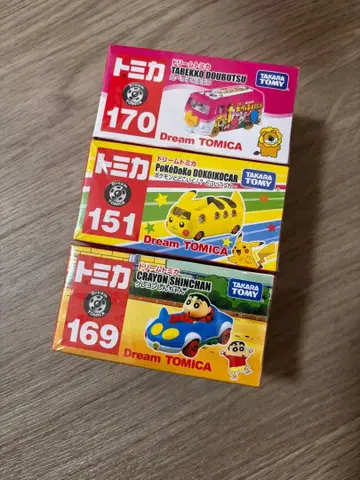 [ 미사용 새상품 ] 타베코 동물 신짱 피카츄 드림 토미카