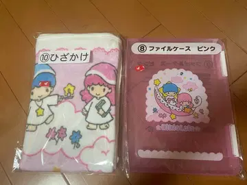 산리오 당첨 복권 키키라라 무릎 담요 파일 케이스 핑크