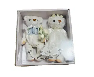 웨딩 인형 웰컴인형 곰 곰 봉제 인형