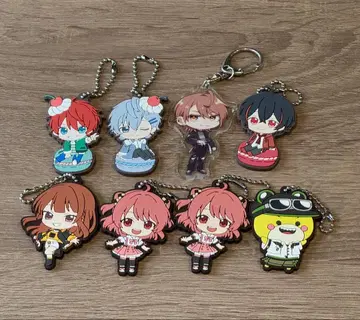 컬러풀 피치 키링 묶음 판매