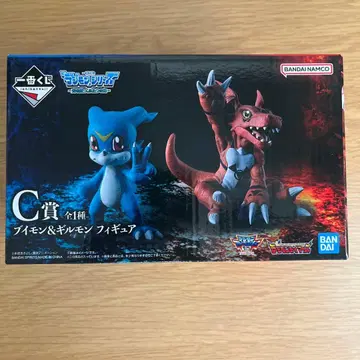 제일복권 디지몬 C상 부이몬 & 길몬 피규어