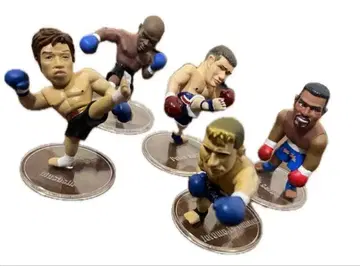 K-1 전사 피규어 5체 세트 개봉품