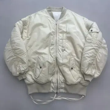 MAISON SPECIAL 리버서블 MA-1 자켓 화이트
