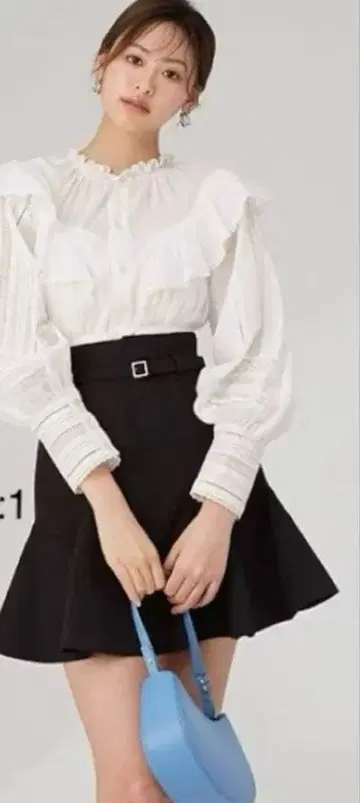 스나이델 플레어 스카 숏 팬츠 SWFP232256 여성용