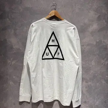 [ 무료배송 ] 택 포함 미사용 새상품 HUF 하프 프린트 롱 T