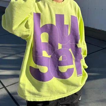 RePRODUCTION LABEL 슈퍼 BIG 로고 맨투맨