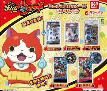 요괴워치 미니어처 패키지 컬렉션 가챠 컴플리트 전 5종