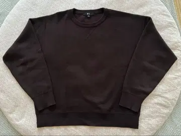 UNIQLO C 스무스 코튼 크루넥 스웨터