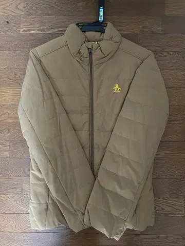 맨싱웨어 브라운 다운 자켓 퀼팅