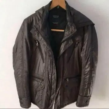 니콜 다운 자켓 후드 부착