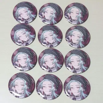 니지산지 겐게츠 토지로 Sweet Floaties 캔뱃지 1